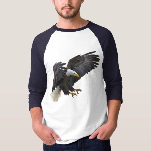 Bald eagle tシャツ (正面)