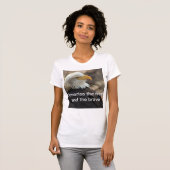 Bald Eagle  T-shirt  THE FREE AND THE BRAVE Tシャツ (正面フル)