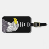 Bald Eagle - The Eagle Landsラゲッジタグ ラゲッジタグ (正面横)
