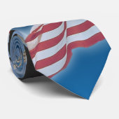 BALD EAGLE & US FLAGパトリオットシリーズ ネクタイ (ロール)