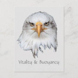 Bald Eagle Vitality & Buoyancyカスタマイズ可能 ポストカード