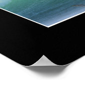 Bald Eagle, Waves & Lighthouse Art Poster ポスター (角)