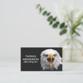 Bald Eagle Wildlife Photographer名刺 名刺 (スタンド正面)
