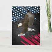 Bald Eagle with 2026 Graduation Diploma カード (正面)
