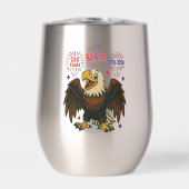Bald Eagle with Fireworks- USA 250年1776-2026 (正面)