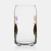 Bald Eagle with Fireworks- USA 250年1776-2026 ガラス缶 (右)