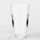 Bald Eagle with Fireworks- USA 250年1776-2026 タンブラーグラス (右)