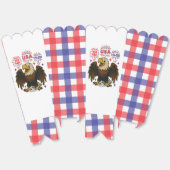 Bald Eagle with Fireworks- USA 250年1776-2026 フェイバーボックス (見開き)