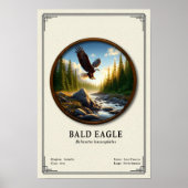 Bald Eagle Zoology Series ポスター (正面)