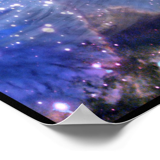 Bald Eagles, Space & Planets Fantasy Art Poster ポスター (角)