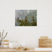 Bald Eagles | Tongass National Forest Alaska ポスター (キッチン)