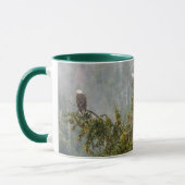 Bald Eagles | Tongass National Forest Alaska マグカップ (左)