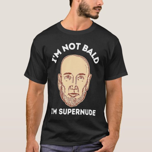 Bald Guy Hair Loss Alopecia And Baldness  1 Tシャツ (正面)