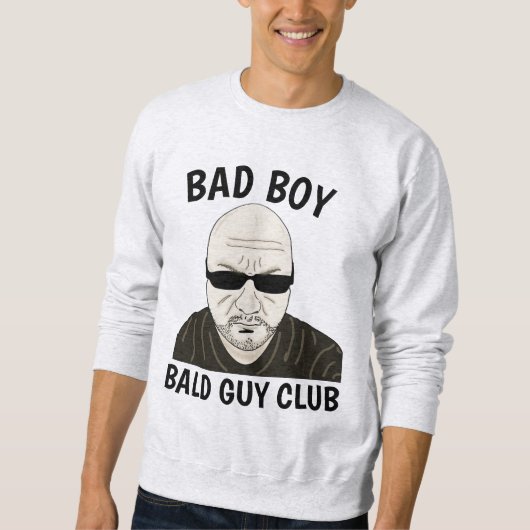 BALD GUY Tシャツ&フード付 スウェットシャツ (正面)
