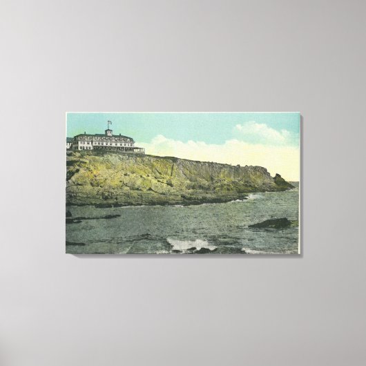 Bald Head Cliff and Exterior of Cliff House # キャンバスプリント (正面)