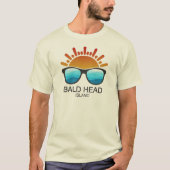 Bald Head Island North Carolina Sunglasses Tシャツ (正面)