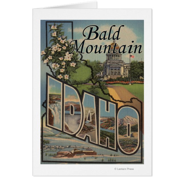 Bald Mountain, Idaho – 大文字場面 (正面)