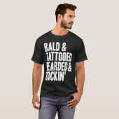 Bald & Rockin Tシャツ (正面フル)