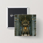 Baldacchino、主祭壇および椅子 缶バッジ (正面&裏面)