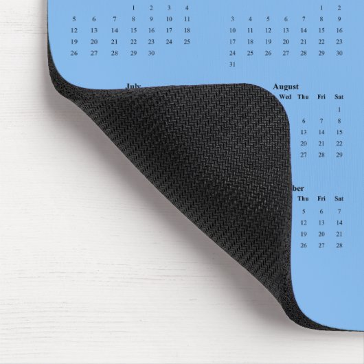 BaldEagle: Customize full year 2026 calendar Mouse マウスパッド (コーナー)