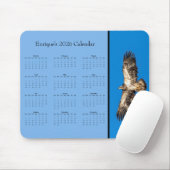 BaldEagle: Customize full year 2026 calendar Mouse マウスパッド (マウス)