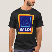 Baldi Bald head Aldi Logo Tシャツ (正面)