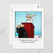 Baldingおもしろいユーモアポストカード ポストカード (正面/裏面)