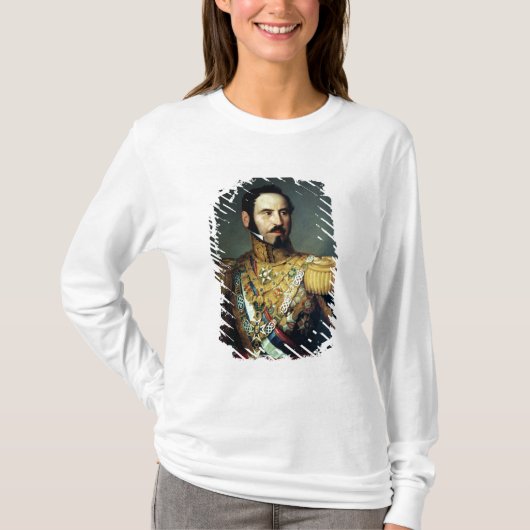 Baldomero Espartero 1842年概要 Tシャツ (正面)