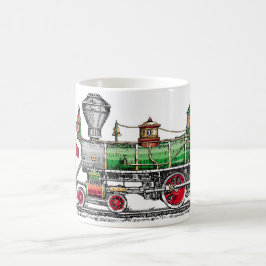 Baldwinの蒸気機関 コーヒーマグカップ