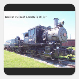 Baldwinは読書鉄道Camelback #1187を造りました スクエアシール