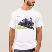 Baldwinは読書鉄道Camelback #1187を造りました Tシャツ (正面)
