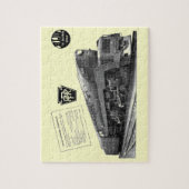 Baldwinペンシルバニアの鉄道T-1の蒸気機関車 ジグソーパズル (縦)