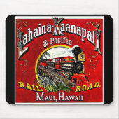 Baldwin機関車が付いている砂糖きびの列車 マウスパッド (正面)