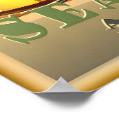 Baldwin Florida Orange Blossom Special Train Art ポスター (角)