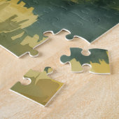 Balearic Islands Vintage French Riviera Travel ジグソーパズル (側面)