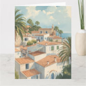 Balearic Islands Vintage French Travel カード (正面)