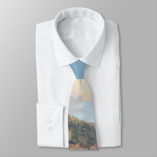 Balearic Islands Vintage French Travel ネクタイ (タイ)