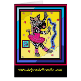 Baleeriaのシマウマカード