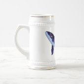 Baleia azul de vidro -  Blue Glass Whale ビールジョッキ (左)