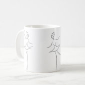 Balerine コーヒーマグカップ (正面左)