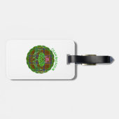 Balfour Scottish Tartan Celtic Thistle ラゲッジタグ (裏面横)