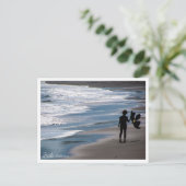 Bali Beach Kite Festival – Travel Postcard ポストカード (スタンド正面)