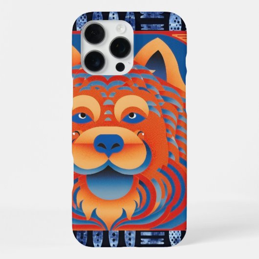 BALI BLISS チャウチャウ iPhoneケース (裏面)