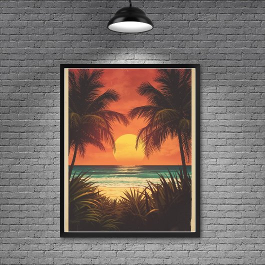 Bali Bliss – Vintage Island Paradise Travel ポスター