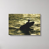 Bali Golden Hour Surf  - Canvas Wall Art Print キャンバスプリント (正面)