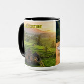 Bali Heritage Hawaiian Aloha Freedom Coffee Mug マグカップ (正面左)