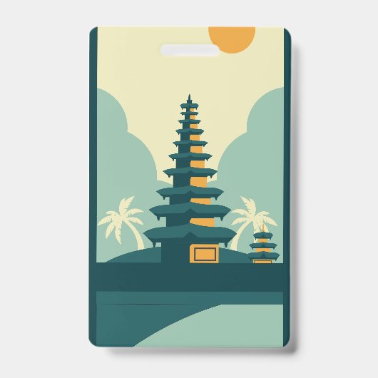 Bali Indonesia バッジ (正面)