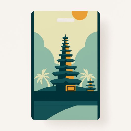 Bali Indonesia バッジ (正面)