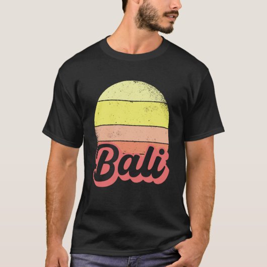 Bali Indonesia holiday travel Tシャツ (正面)