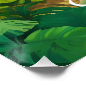 Bali Indonesia Jungle Travel Poster ポスター (コーナー)